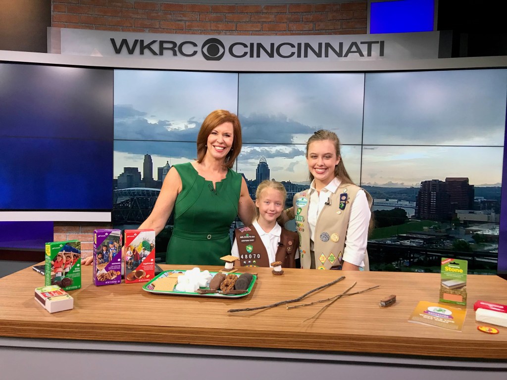 Girl Scouts Share S’mores Day Stories on Local&nbsp;News